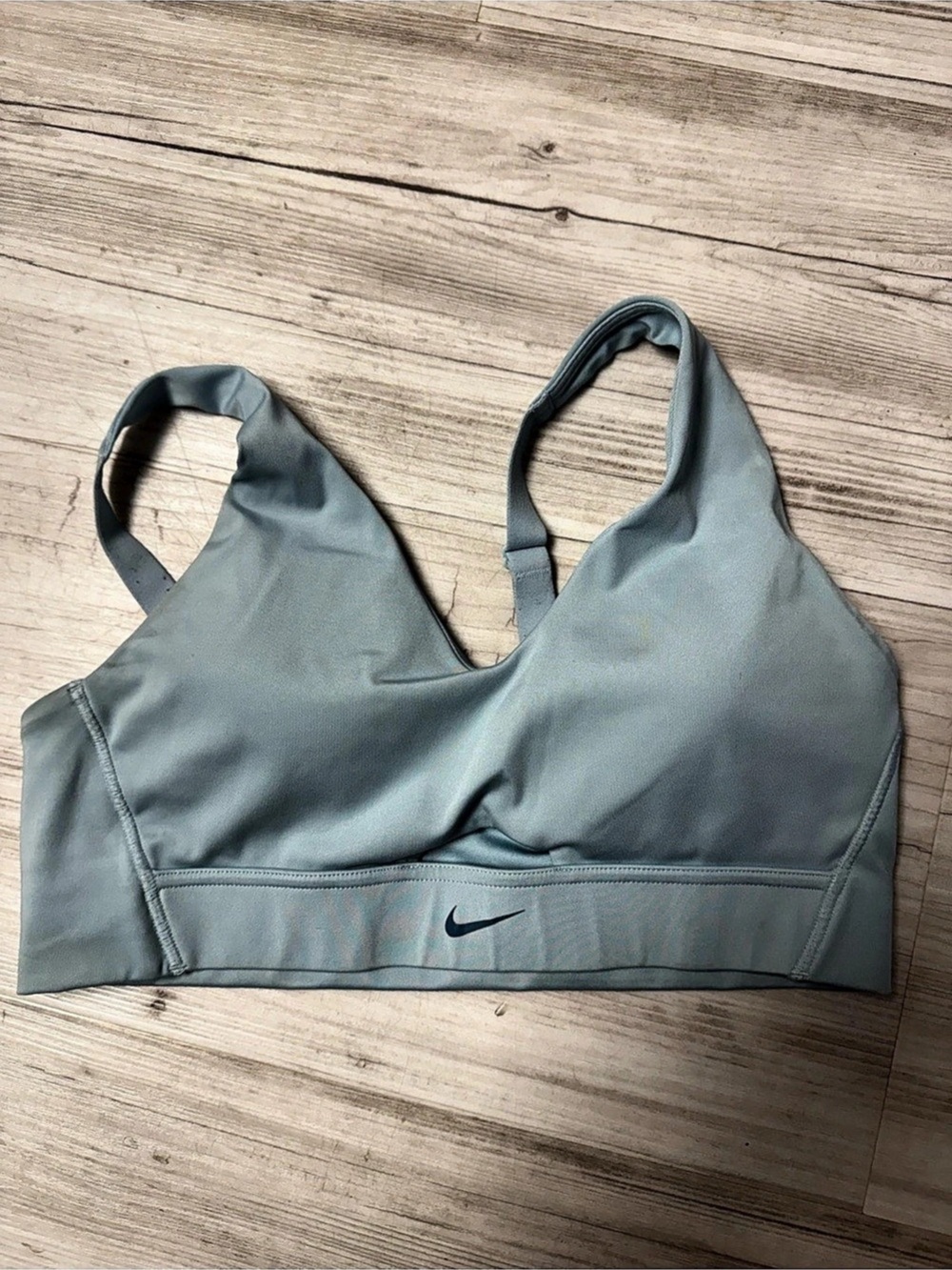 Nike Dri-FIT Athletic Bra  Blue Size Medium